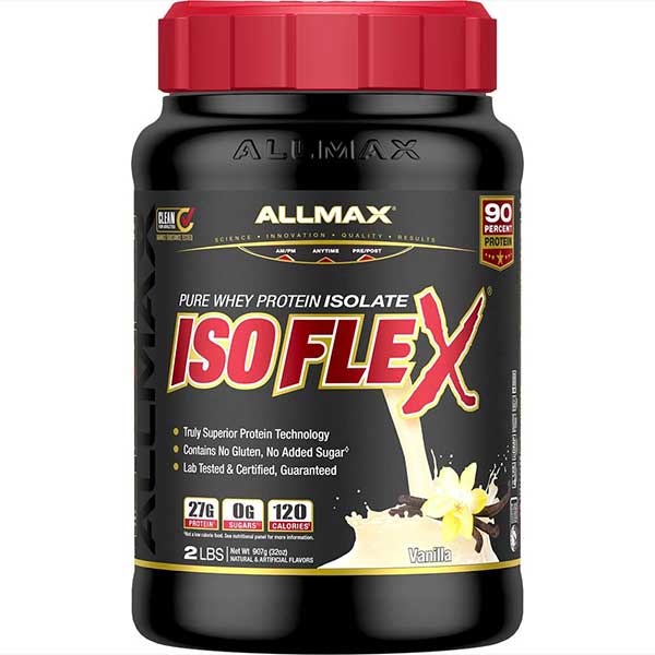 ISOFLEX 100% WHEY PROTEIN - VANILLA 2LB