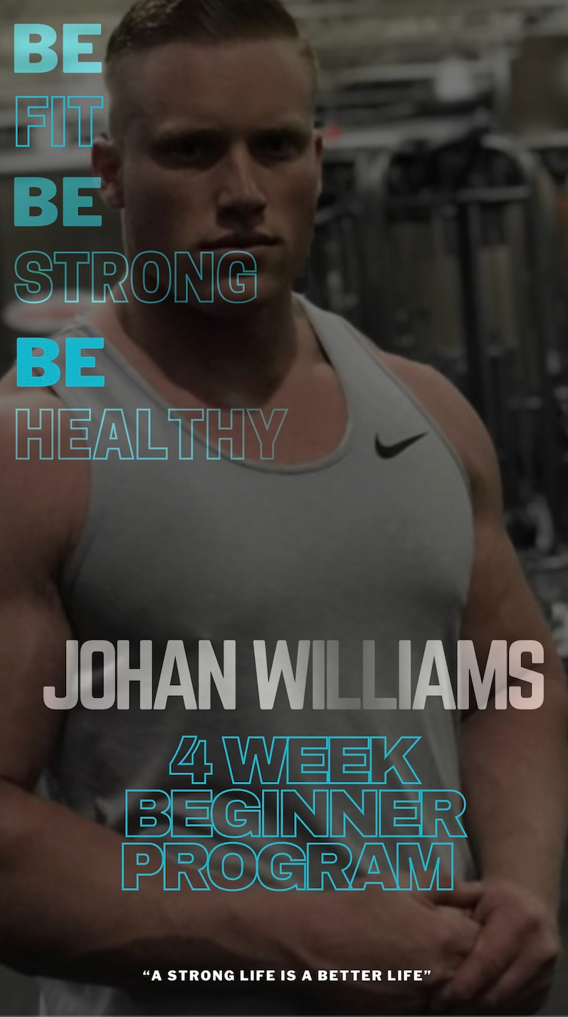 4 WEEK BEGINNER PROGRAM (5 DAYS A WEEK)