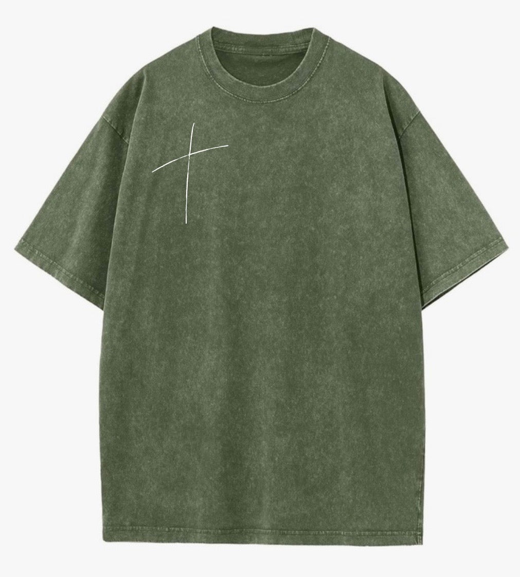 Cross Shirt - Green